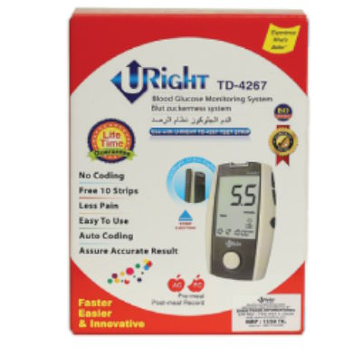 URight TD-4267 Blood Glucose Monitoring Machine