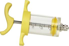 Nylon syringe yellow